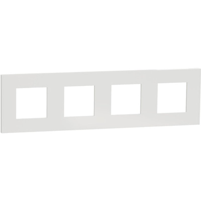 Moldura 4 elementos unica deco branco schneider