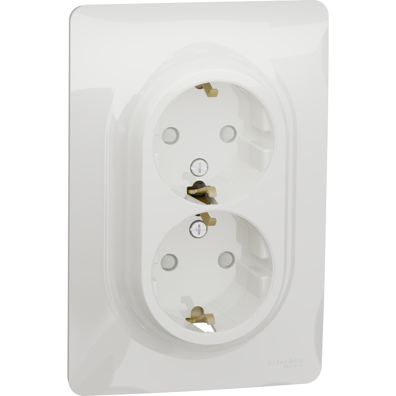 Schuko duplo polar