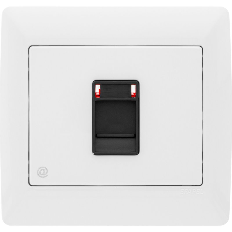 Tomada rj45 branca