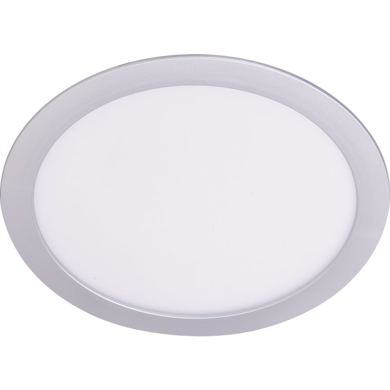 Downlight led redondo cromado 30cm luceco