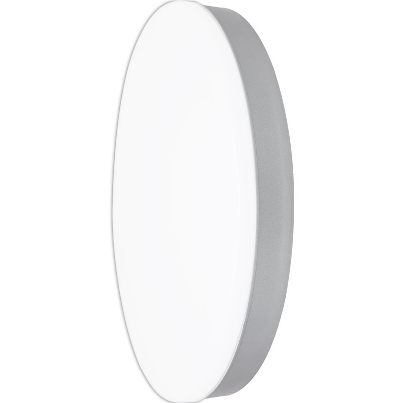 Plafon led redondo cromado 40cm 25w