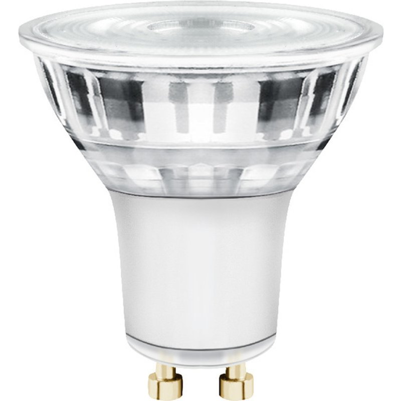Lâmpada led gu10 345 lm vidro 3,6 w luz neutra
