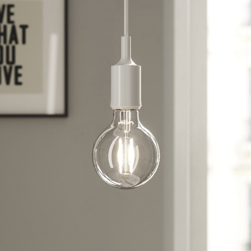 Lâmpada de filamento led globo e27 1055 lm 7,8 w luz neutra