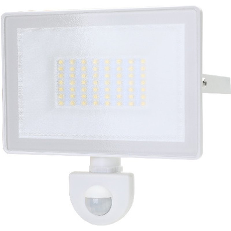 Projetor led branco lucano 30w