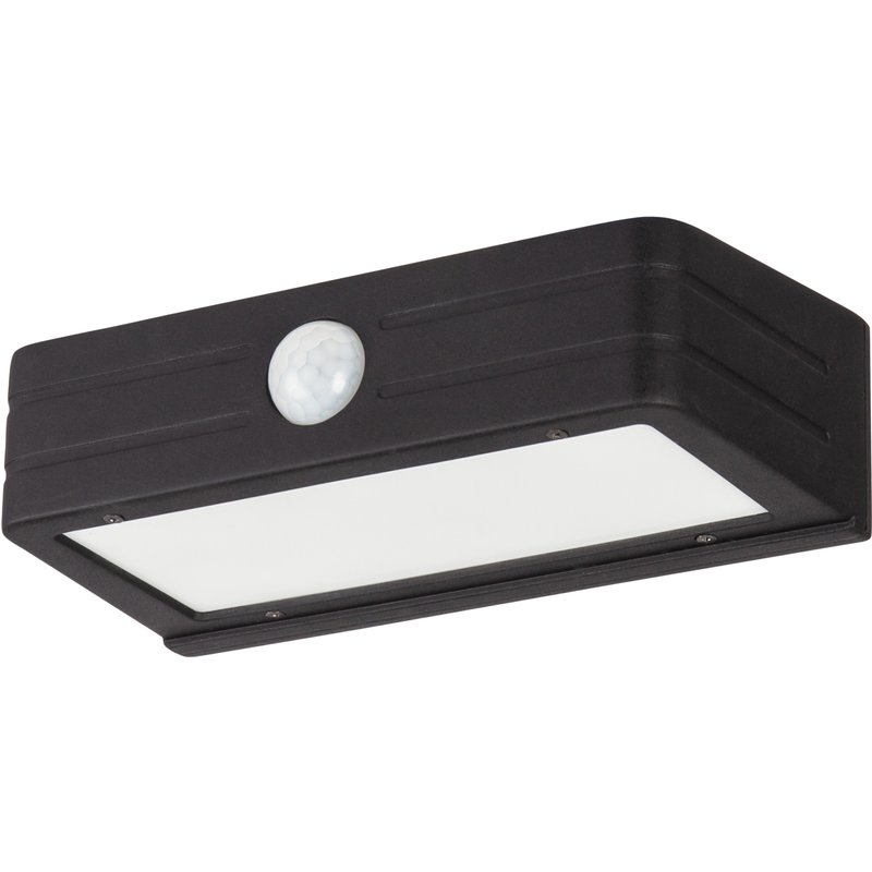 Aplique solar com sensor 150lm 5000k ip44