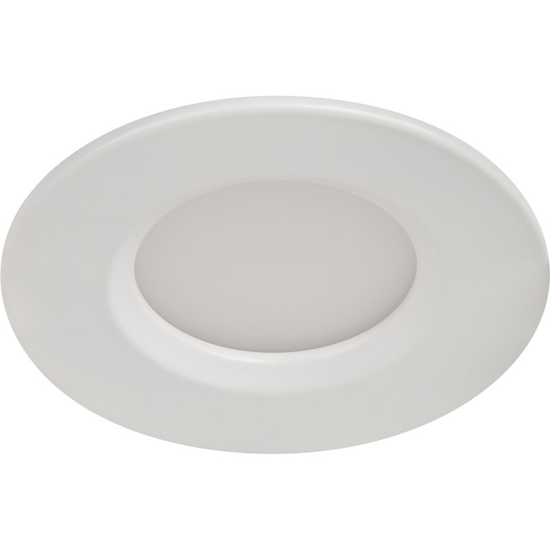 Downlight embutido led interior branco cooke & lewis