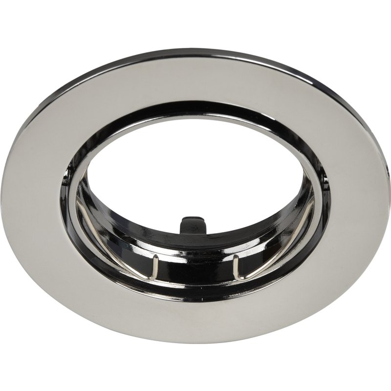 Aro para foco downlight embutido redondo cromado cooke & lewis