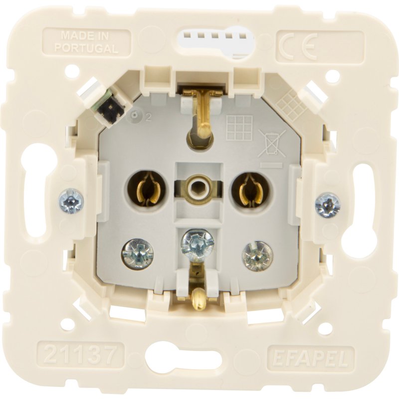 Base schuko+usb tipo a y usb tipo c