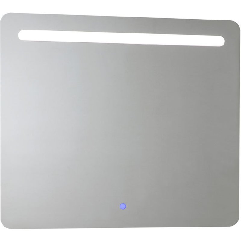 Espelho liso com luz led 80 x 100 cm