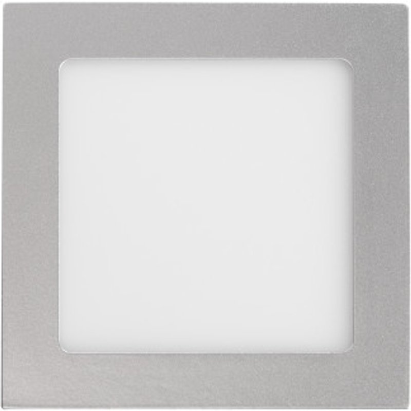 Downlight led 12 w extraplano cinzento
