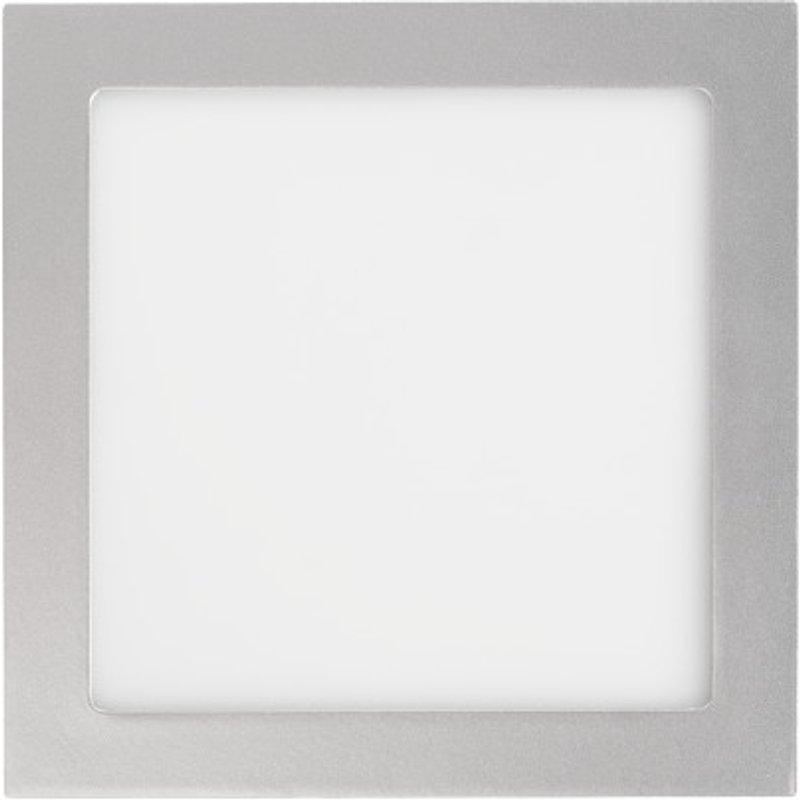 Downlight led 18 w extraplano cinzento