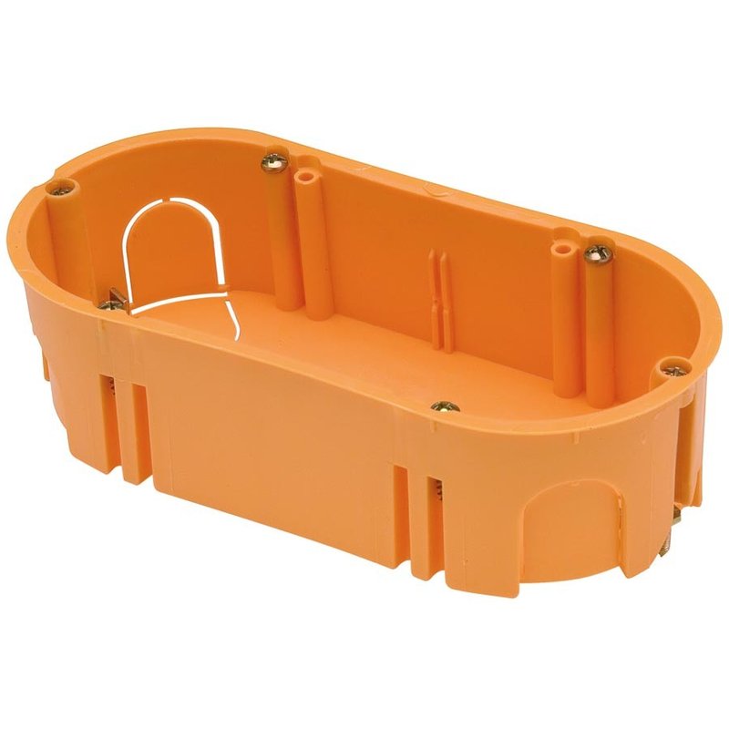 Caixa dupla embutir 67 x 39 mm para pladur