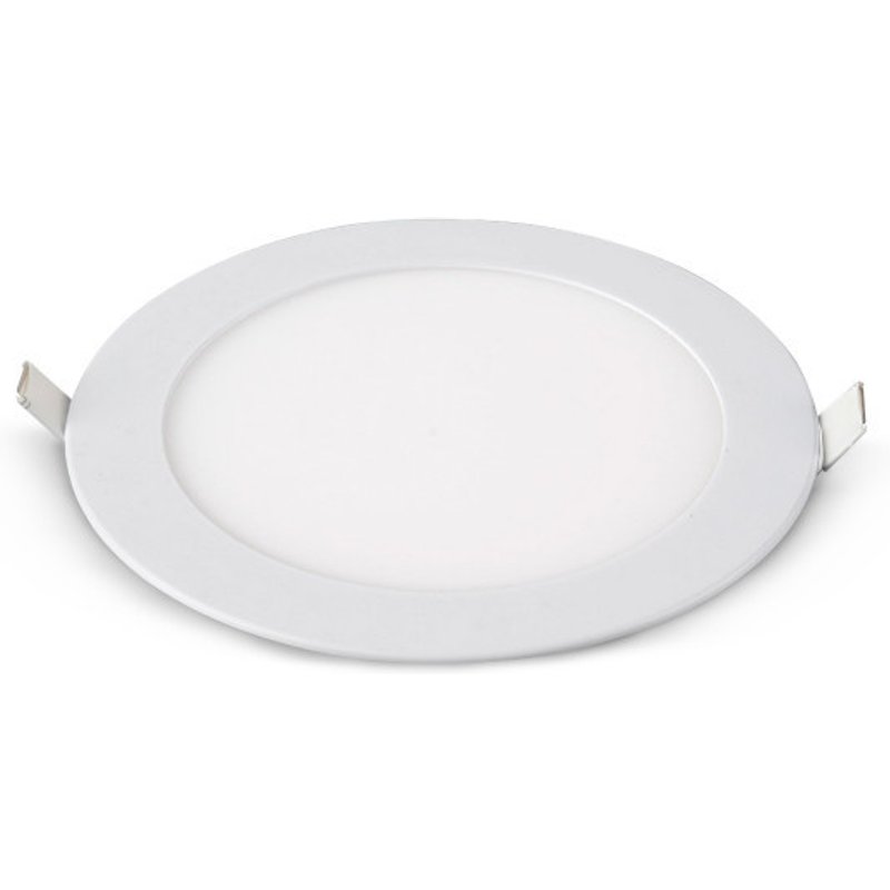 Pack 2 downlight brancos 18 w luz branca