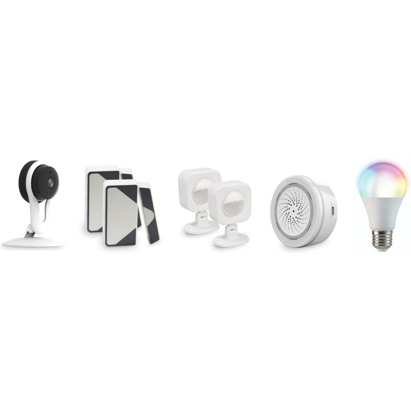 Kit de seguranã‡a wifi com lampada