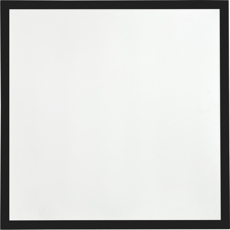 Painel de superfície preto 48w 60x60cm