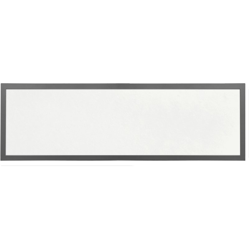 Painel de superfície cinzento 48w 120x30cm
