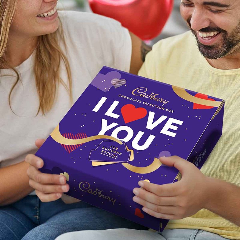 Cadbury I Love You Chocolate Selection Box 524.5g