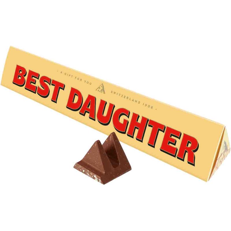 Toblerone Best Daughter Chocolate Bar 100g