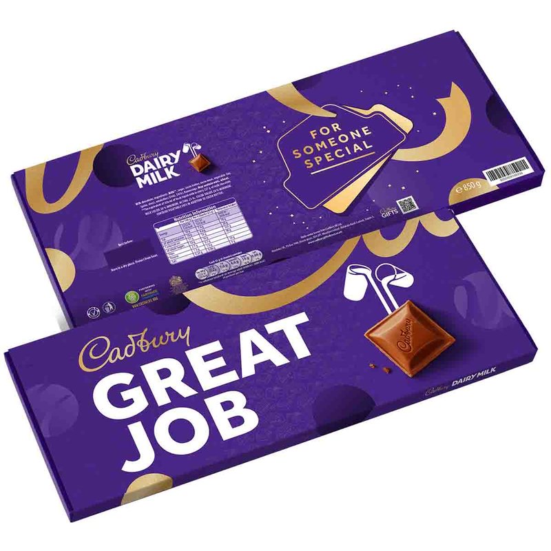 Cadbury Dairy Milk Great Job XL Chocolate Bar 850g