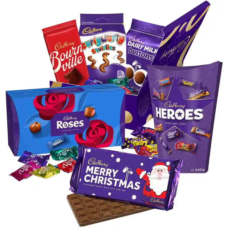 Cadbury Merry Christmas Large Chocolate Gift Box
