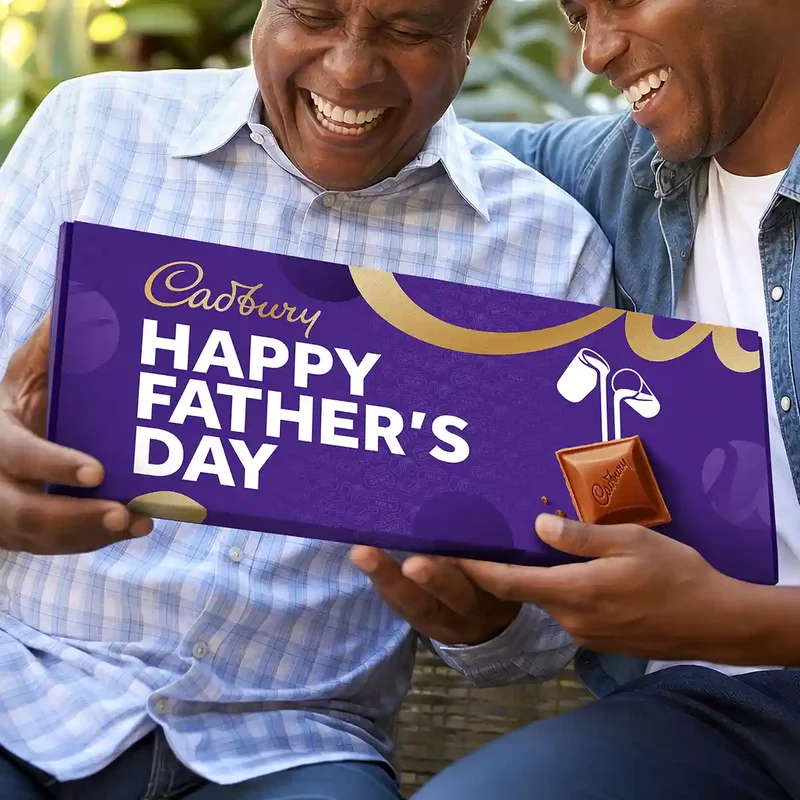 Cadbury Dairy Milk Happy Father's Day XL Chocolate Bar 850g