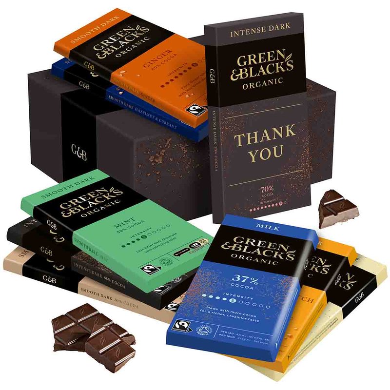 Green & Black's Ultimate Thank You Chocolate Bar Gift Set