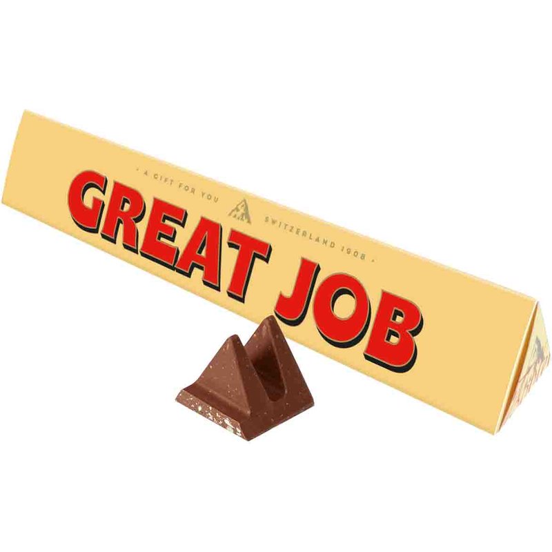 Toblerone Great Job Chocolate Bar 100g