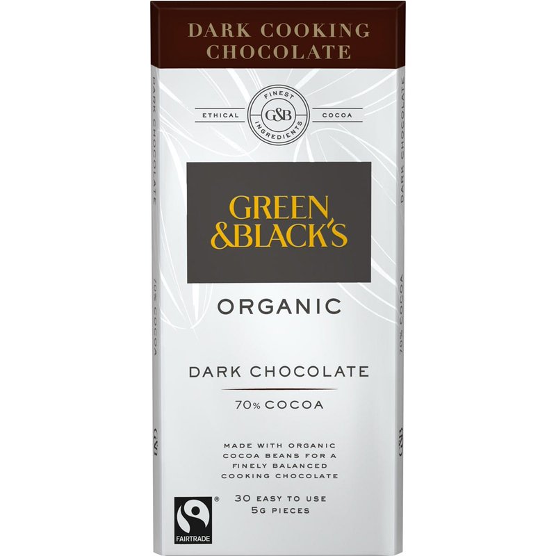 Green & Black's Dark Cook's 150g Chocolate Box of 15