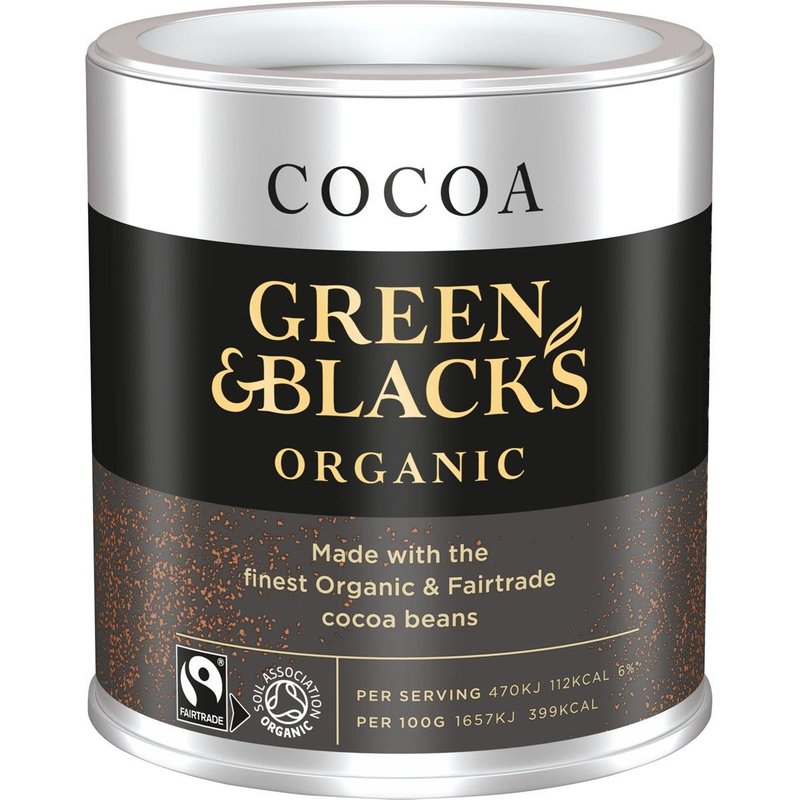 Green & Black's Organic Cocoa 125g (Box of 6)