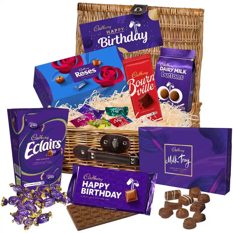 Cadbury Happy Birthday Chocolate Basket