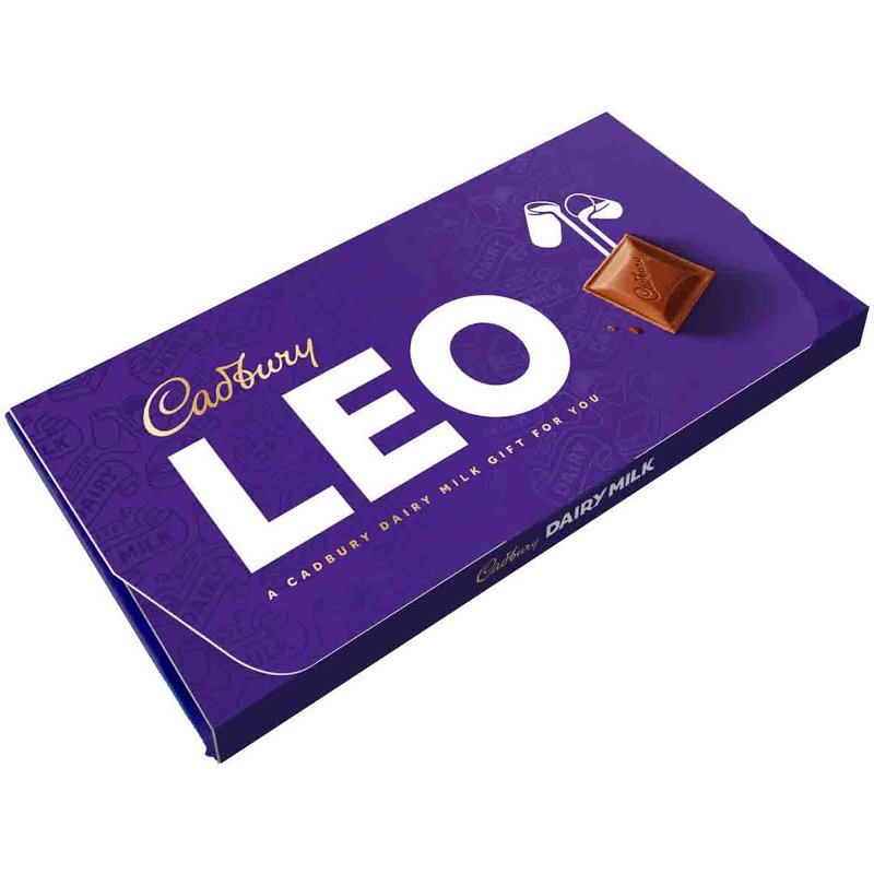 Cadbury Leo Dairy Milk Chocolate Bar with Gift Envelope 110g
