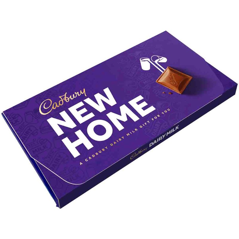 Cadbury Dairy Milk New Home Chocolate Bar with Gift Envelope 110g