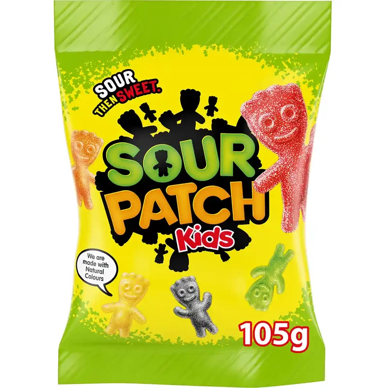Sour Patch Kids 105g Sweet Bag (Box of 10)