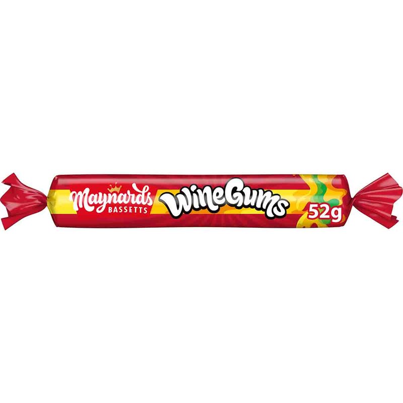 Maynards Bassetts Wine Gums Roll 52g