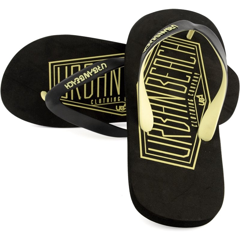 Urban Beach Arabian Flip Flop Black