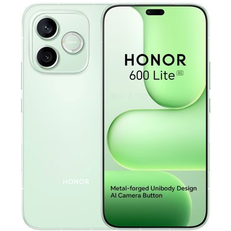 Smartphone 5G - HONOR - HONOR 600 Lite - 8 Go RAM - 256 Go ROM - 6520 mAh