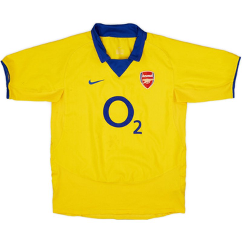 2003-05 Arsenal away shirt, worn through the unbeaten league season