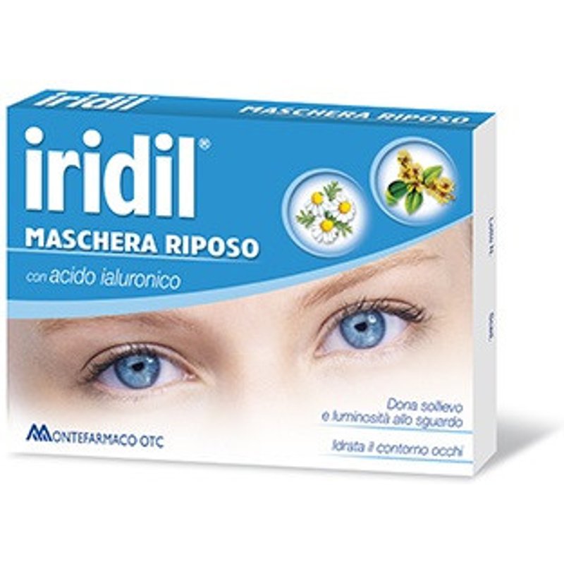 Iridil maschera riposo occhi