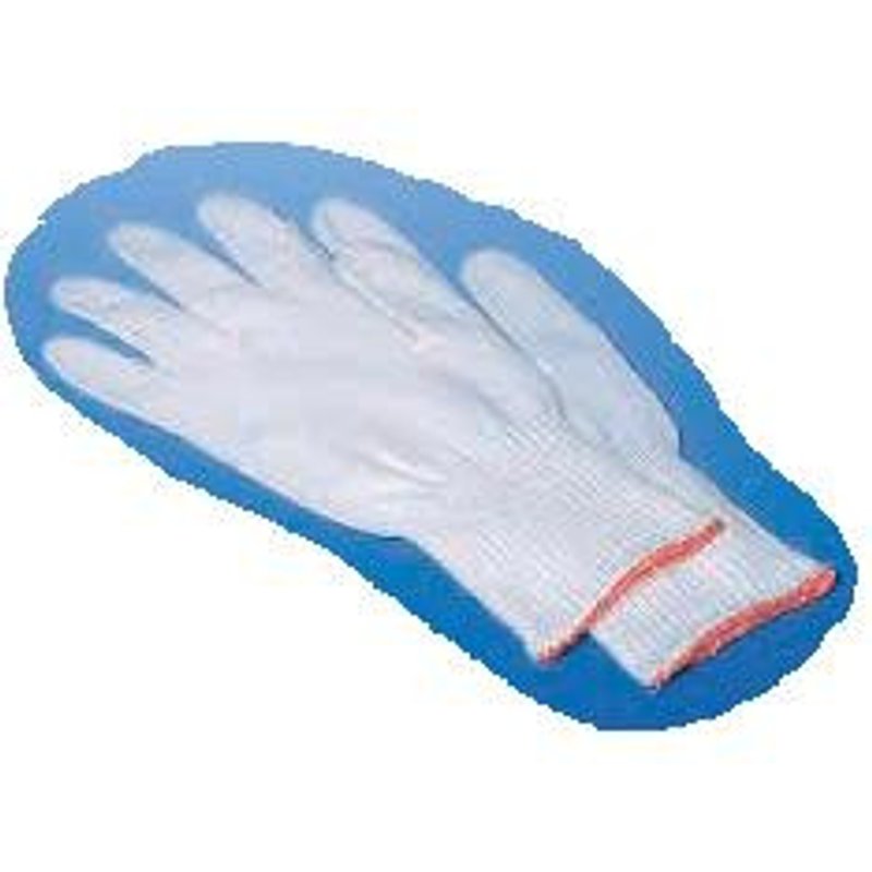 Guanto cotone bianco 8 busta