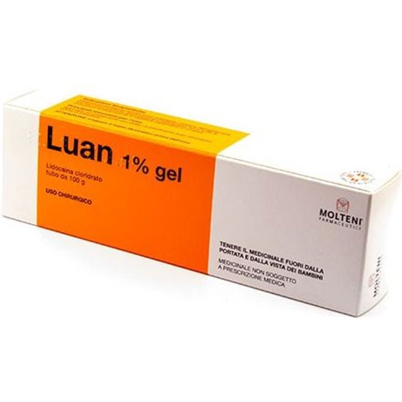 Luan gel anestetico 100g 1% chirurgico