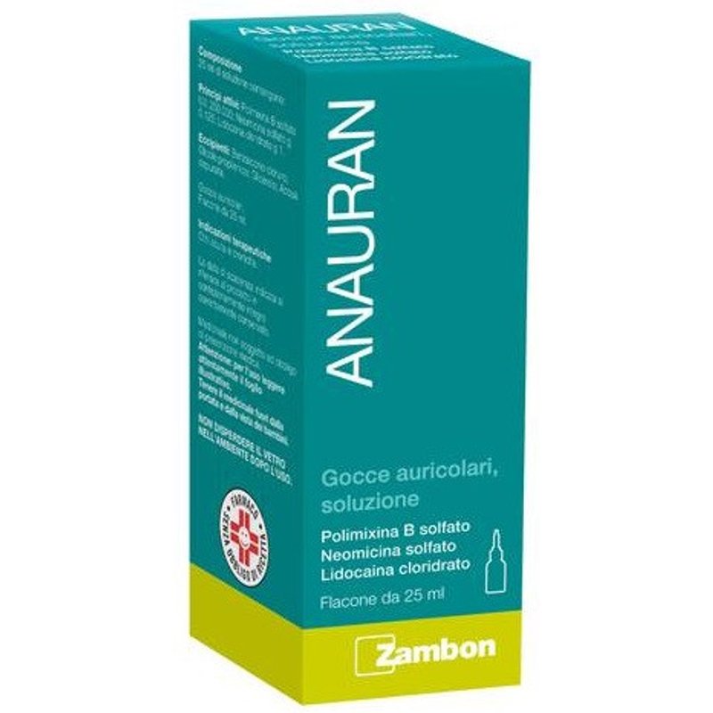 Anauran gocce auricolari 25ml