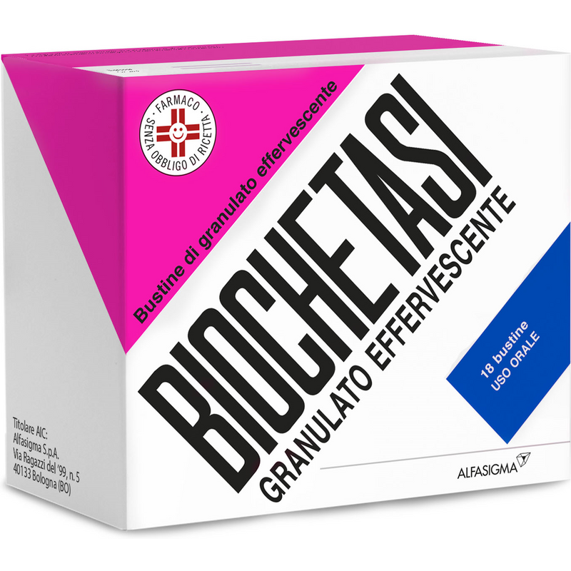 Biochetasi granulato effervescente 18 bustine