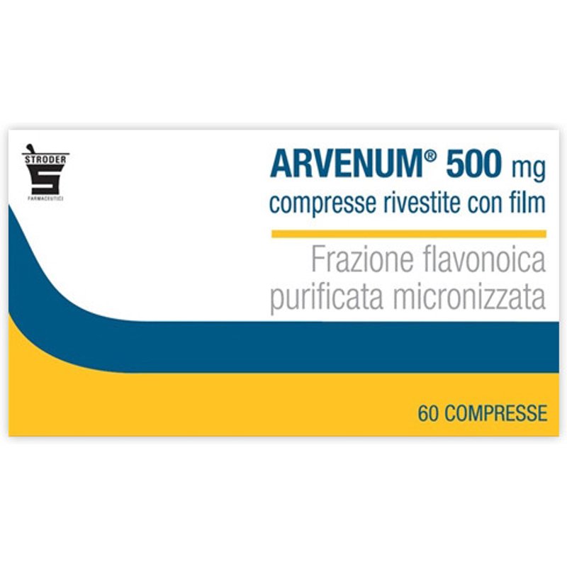 Arvenum*60cpr riv 500mg
