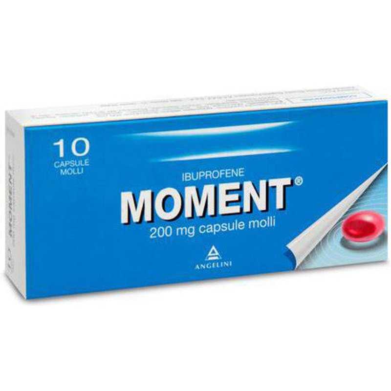 Moment 10 capsule molli 200mg