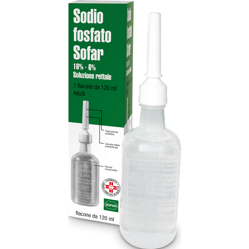 Clisma sofar*fosfati ad 120ml