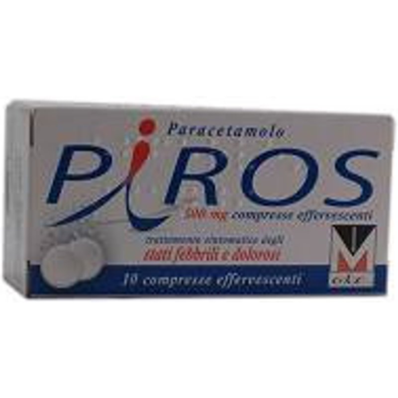 Piros*10cpr eff 500mg