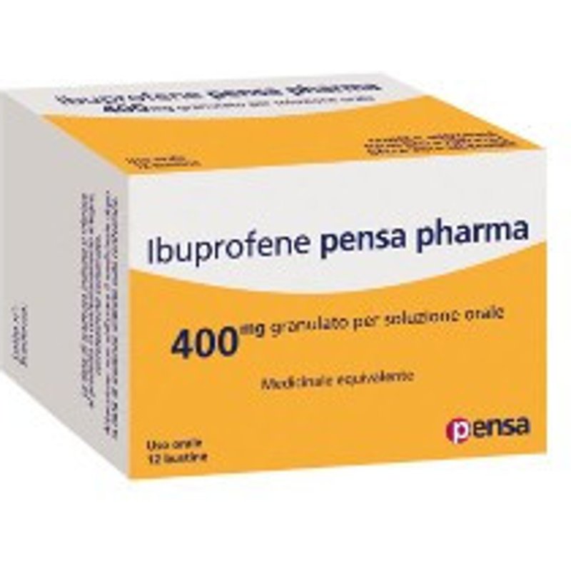 Ibuprofene pen*12bust 400mg