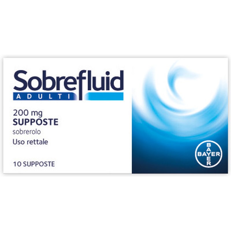 Sobrefluid*ad 10supp 200mg