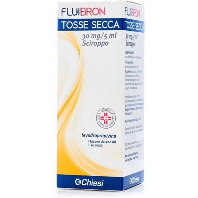 Fluibron tosse secca*scir200ml