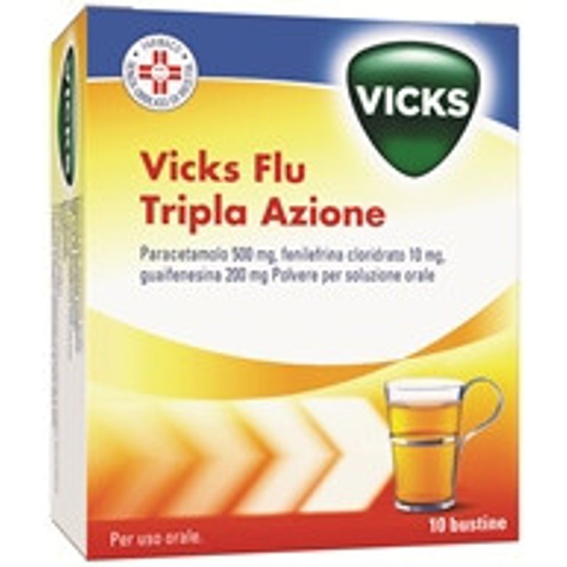 Vicks flu tripla a*os polv10bs